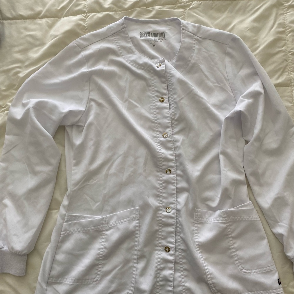 Womens Greys Anatomy scrub jacket